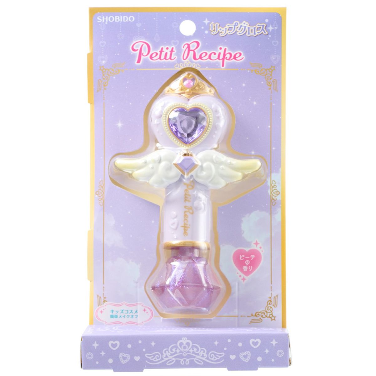 プチレシピ リップグロス ＜パープル＞