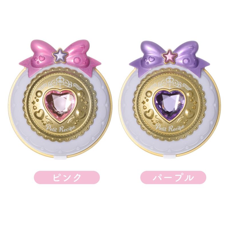 プチレシピ リボン メイクパレット ＜パープル＞