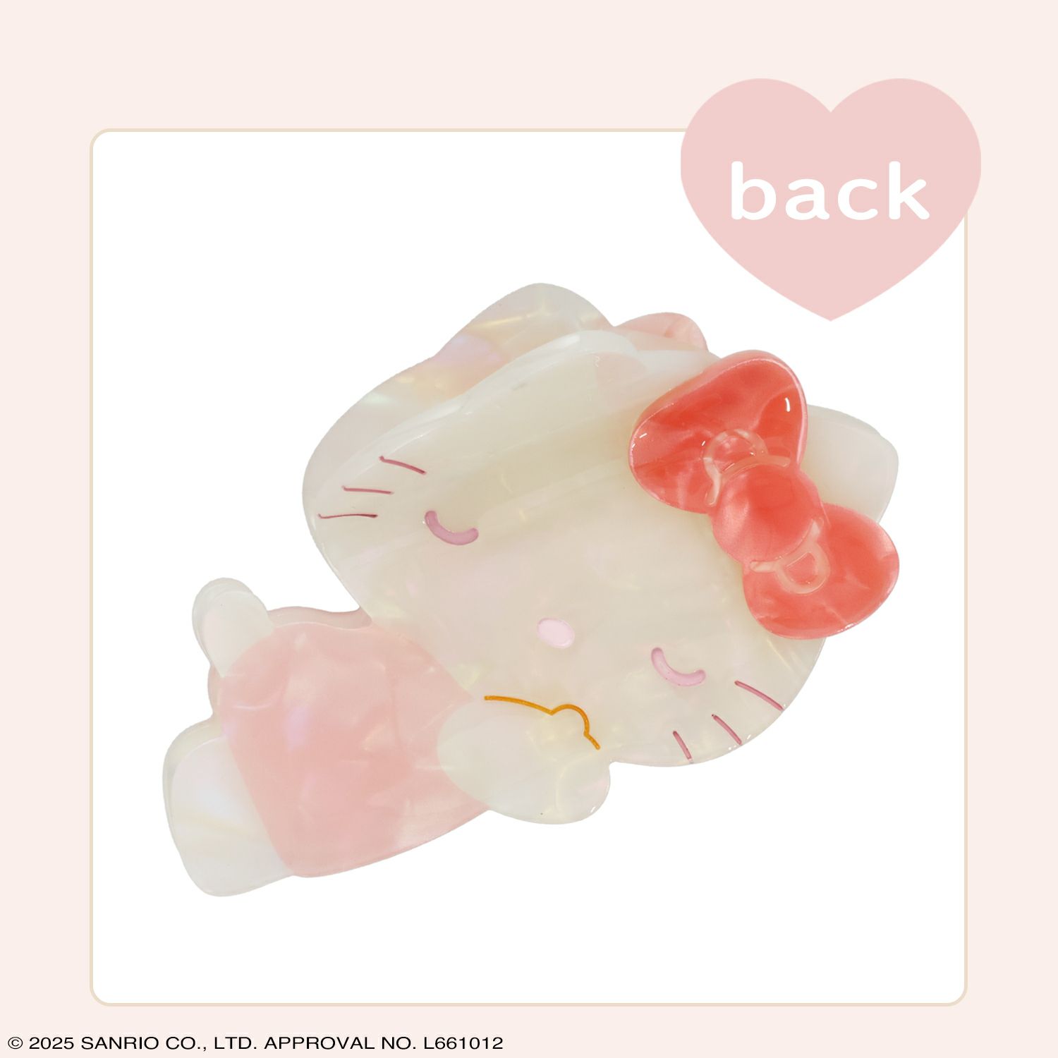 サンリオキャラクターズ Baby Pinkシリーズ バンスクリップ ＜ハローキティ＞