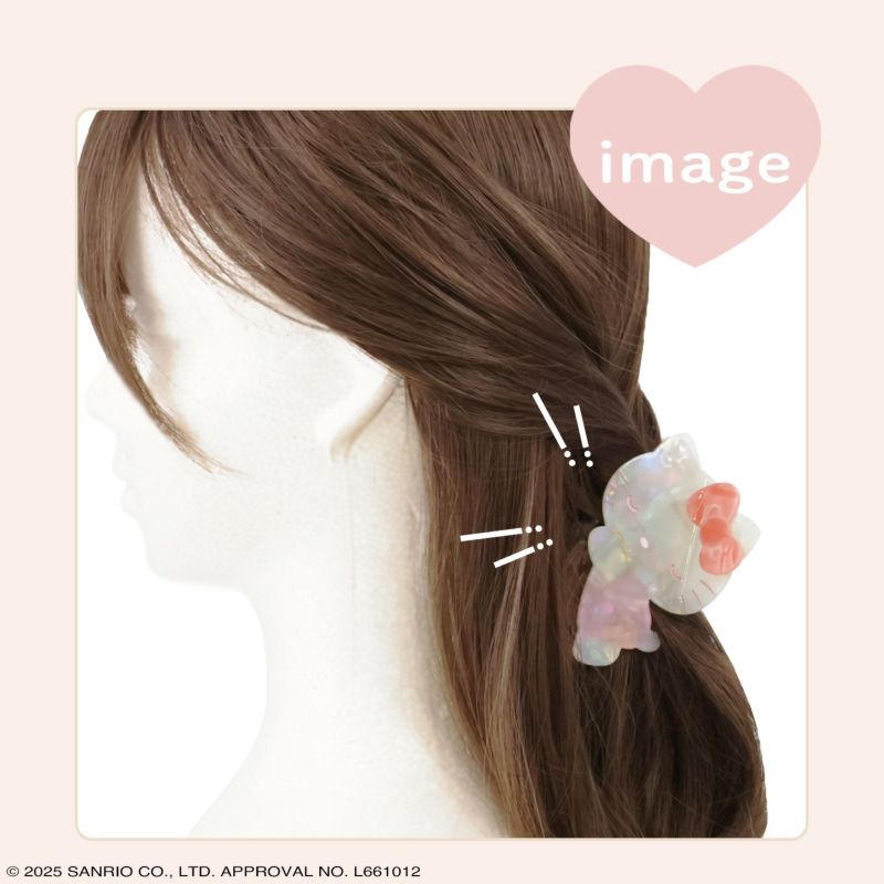 サンリオキャラクターズ Baby Pinkシリーズ バンスクリップ ＜ハローキティ＞