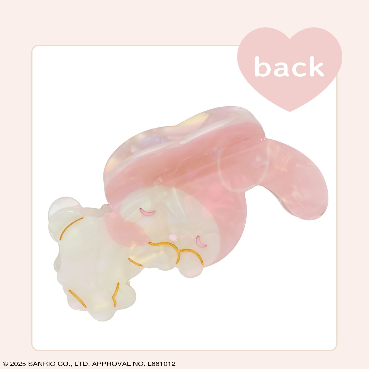 サンリオキャラクターズ Baby Pinkシリーズ バンスクリップ ＜マイメロディ