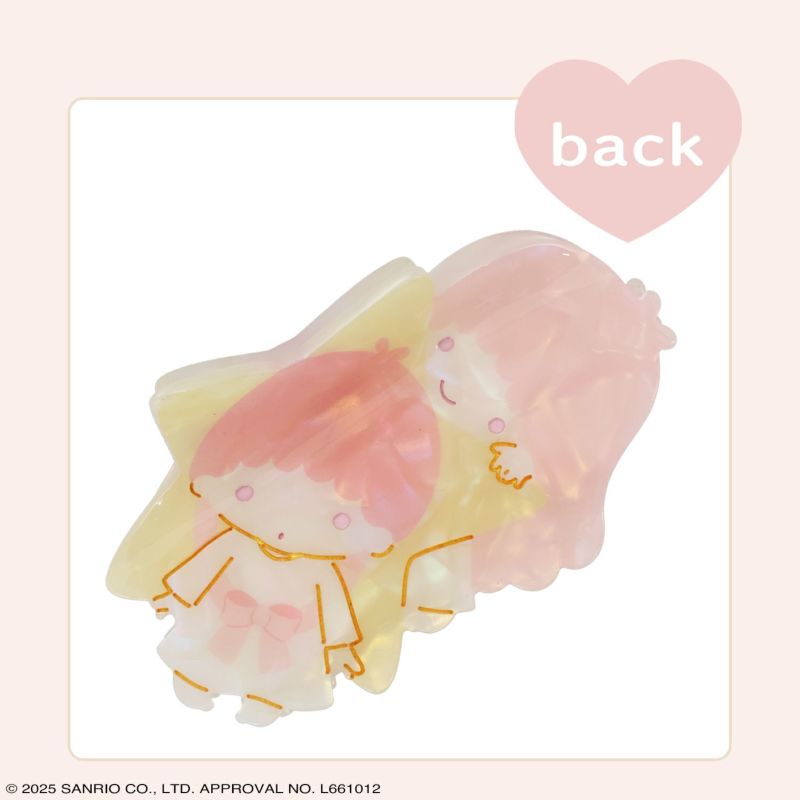 サンリオキャラクターズ Baby Pinkシリーズ バンスクリップ ＜リトルツインスターズ＞