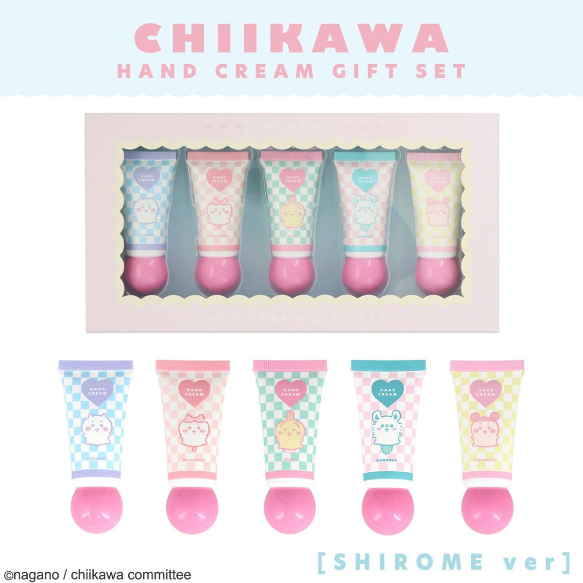 ちいかわ ハンドクリームギフトセット ＜しろめ＞ CW34993 chiikawa