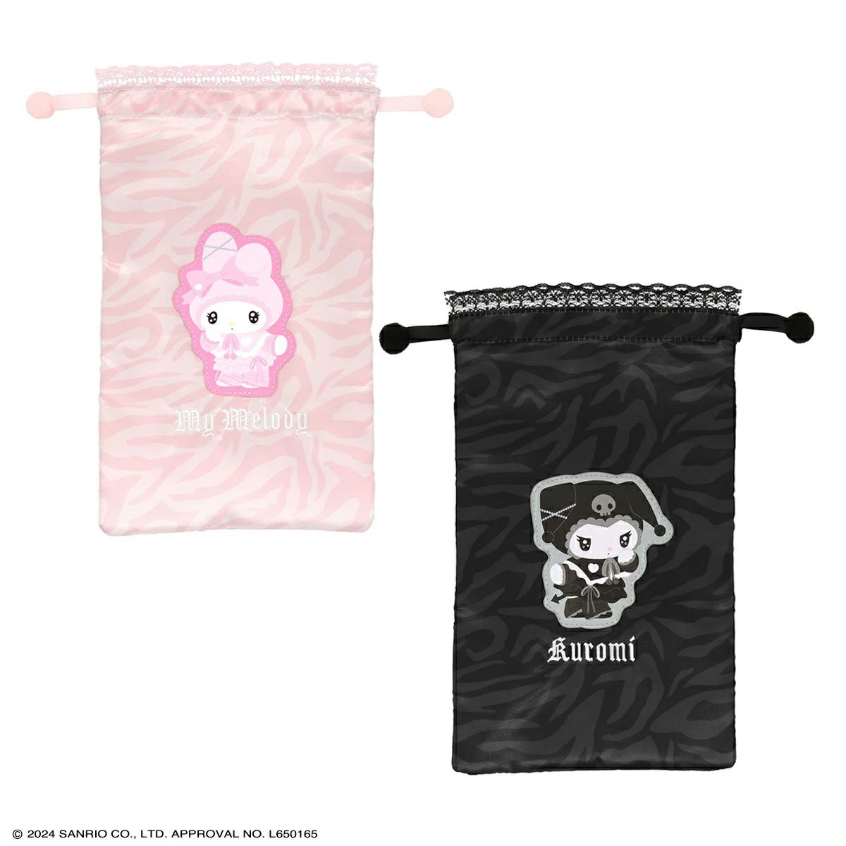 マイメロディ＆クロミ ツインアイドルシリーズ 巾着ポーチ ＜ マイ