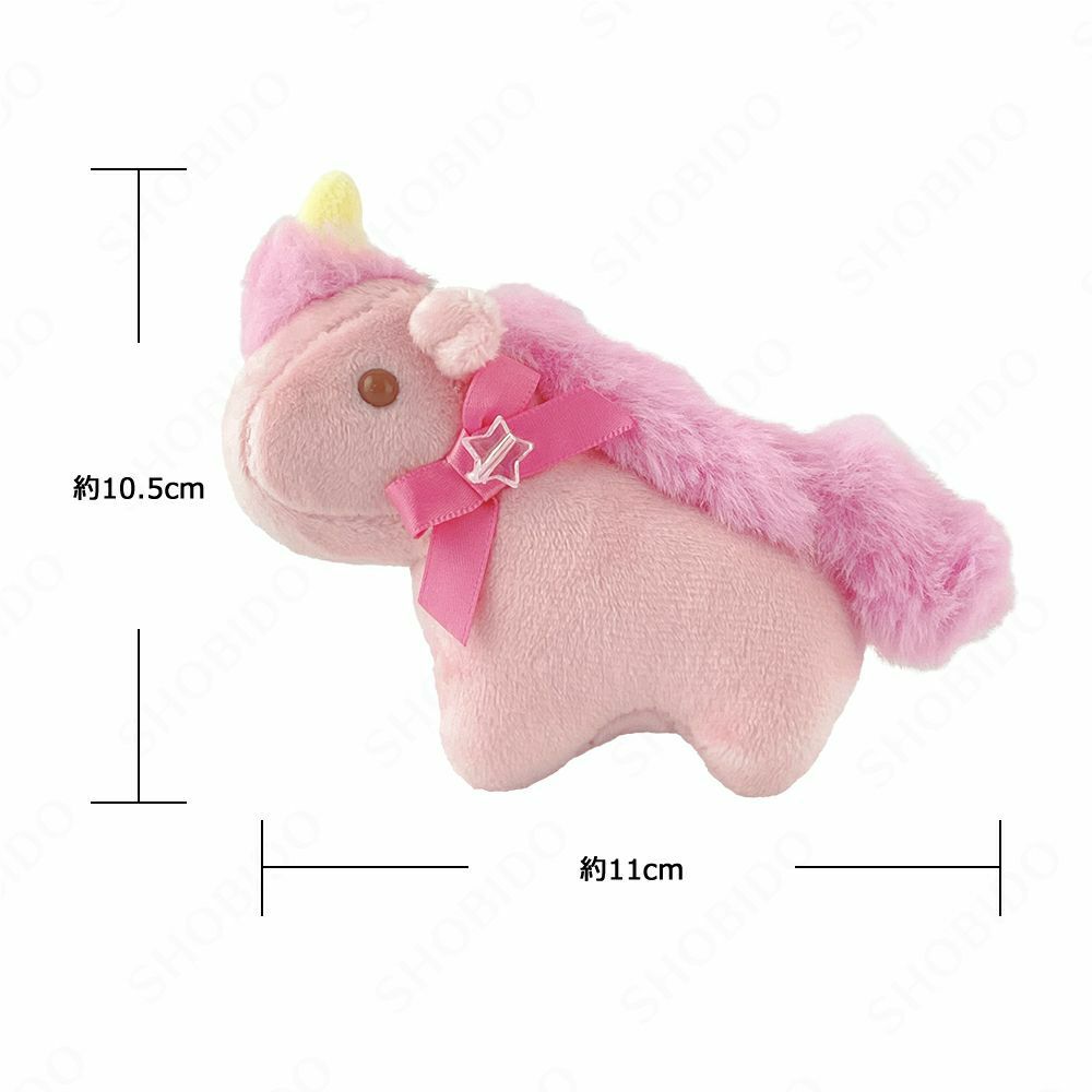 シュガリーユニコーン ぬいぐるみ＆リップクリーム ＜ ピンク