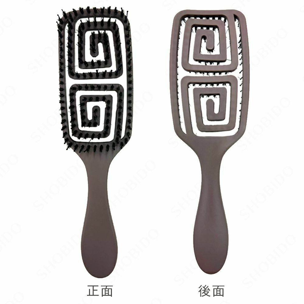 スプリングフィットブラシ ＜定番タイプ/天然毛ミックス＞ 粧美堂
