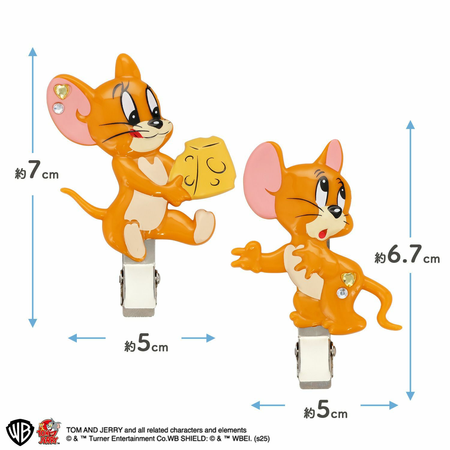トムとジェリー 前髪クリップ | キャラクター商品 | 粧美堂オンライン