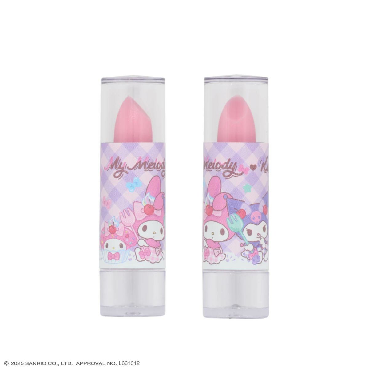 サンリオキャラクターズ ハートコスメセットシリーズ キラキラハートケースコスメセット ＜マイメロディ＆クロミ/シナモロール＞ 粧美堂 shobido
