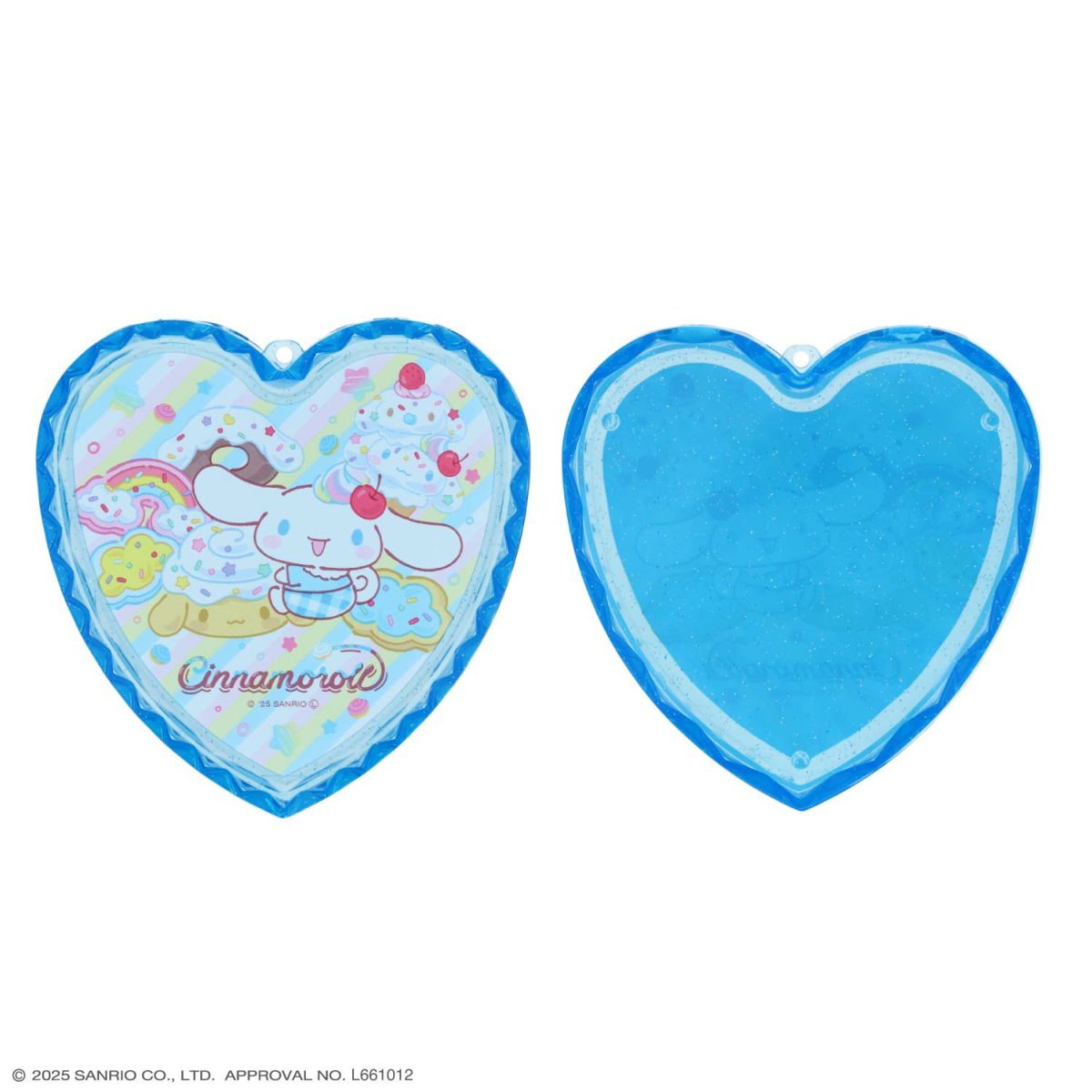 サンリオキャラクターズ ハートコスメセットシリーズ キラキラハートケースコスメセット ＜マイメロディ＆クロミ/シナモロール＞ 粧美堂 shobido