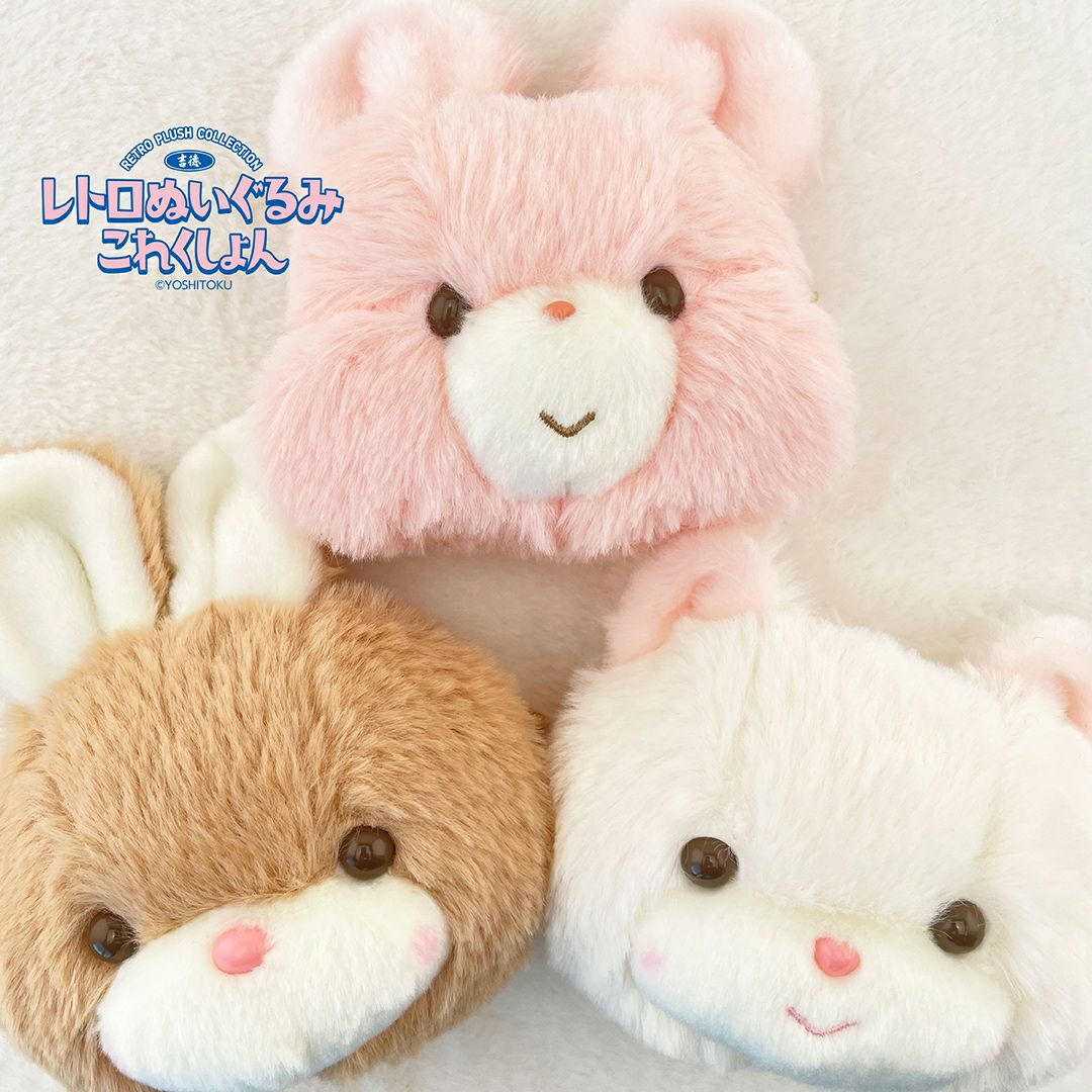 【ケース商品】【全8種セット】 吉徳 レトロぬいぐるみこれくしょん 吉徳シークレットフロッキー前髪クリップセット 粧美堂 shobido