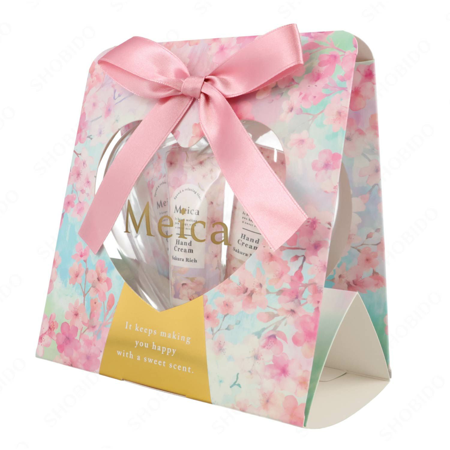 Meica ハンドクリーム3本セット ＜ さくらの香り ＞