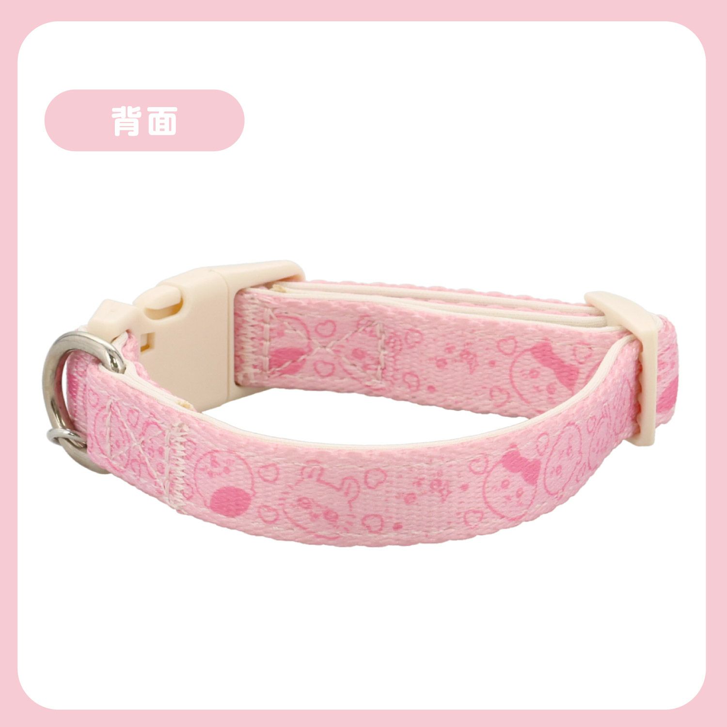 ちいかわ 小型犬用 首輪 モチーフ柄 ＜ ブルー/ピンク ＞