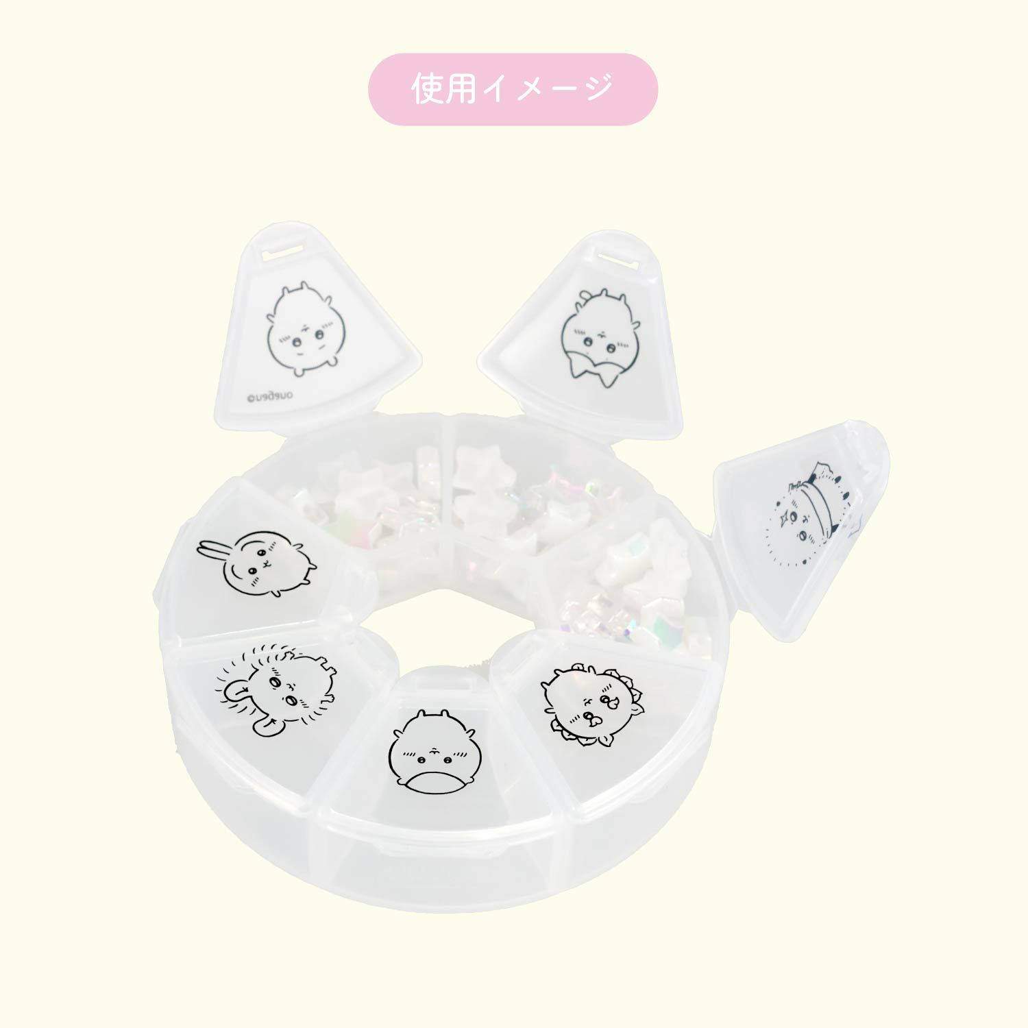ちいかわ 7days フリーケース 粧美堂 shobido